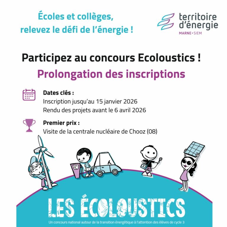 Concours Écoloustics : prolongation des inscriptions jusqu’au 15 janvier