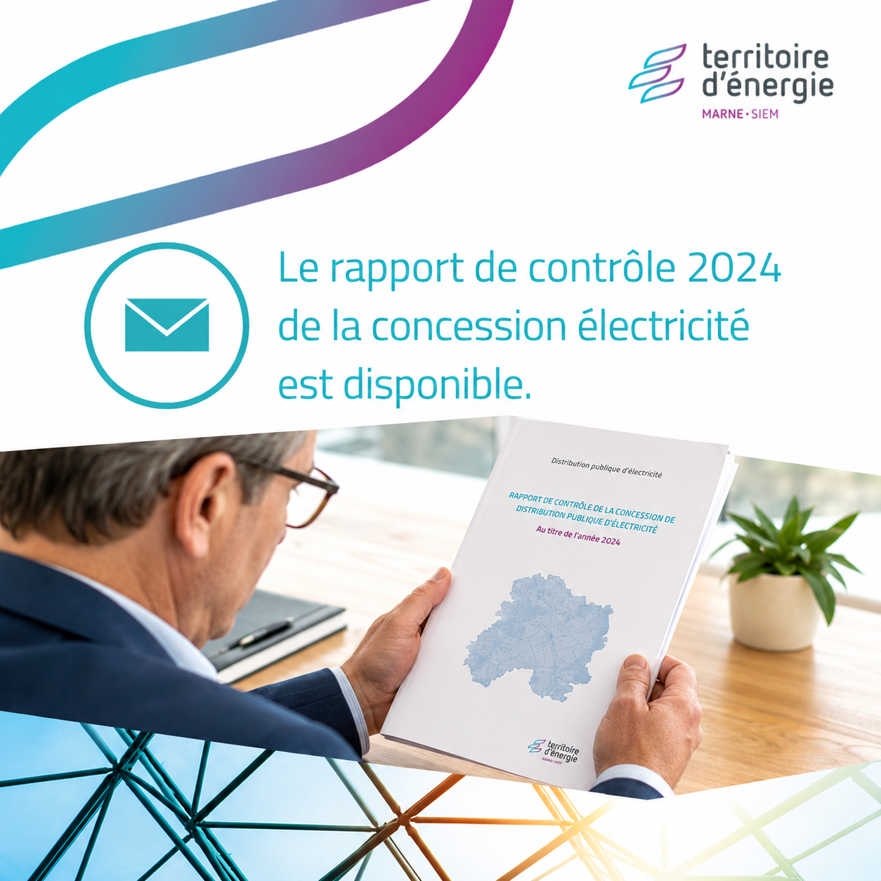 Rapport annuel de la concession de distribution publique d&rsquo;électricité